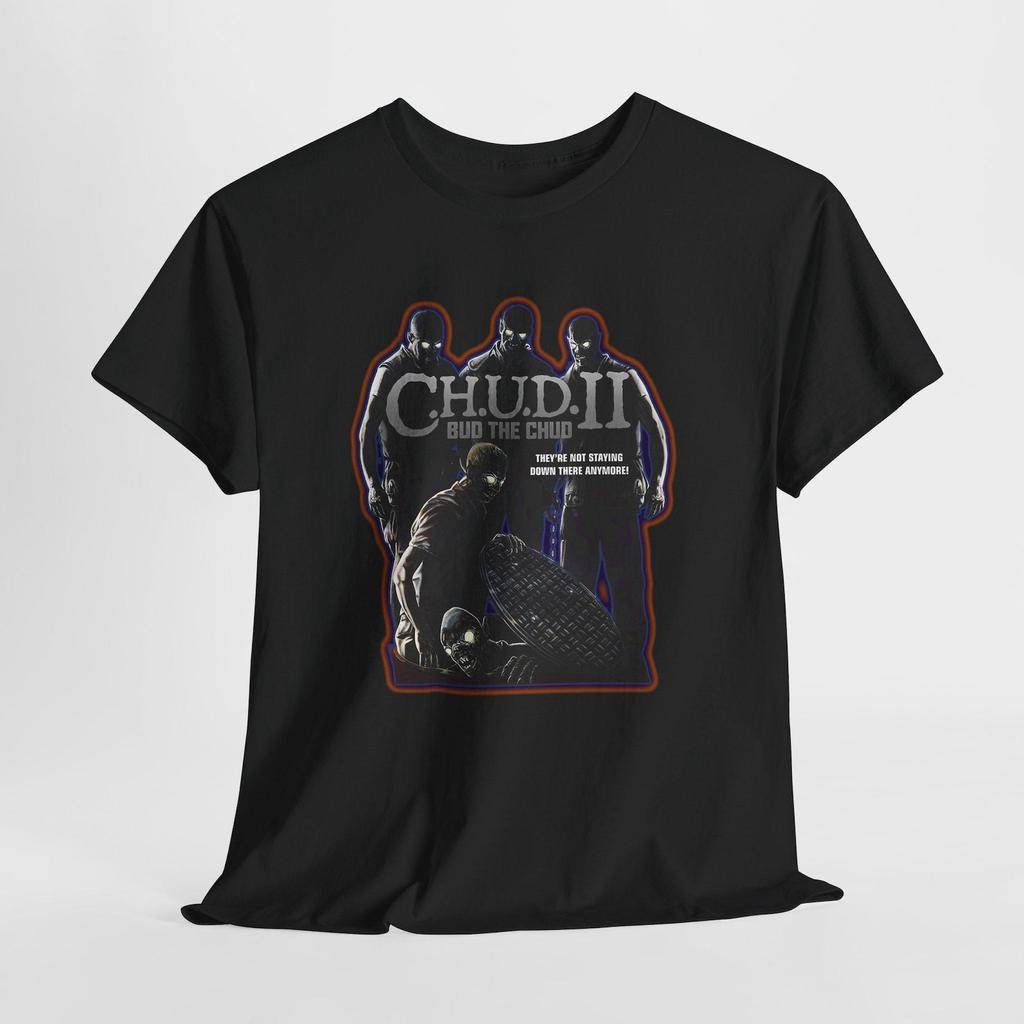 CHUD 2 C.H.U.D. II Klasické hororové filmy Pánská černá trička Velikost S-5XL