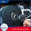 New Hots E60 45/56/68/74/82mm Car Bonnet Hood Front Badge Emblem Rear Trunk Logo Wheel Center Hub Cap Stickers For E36 E46