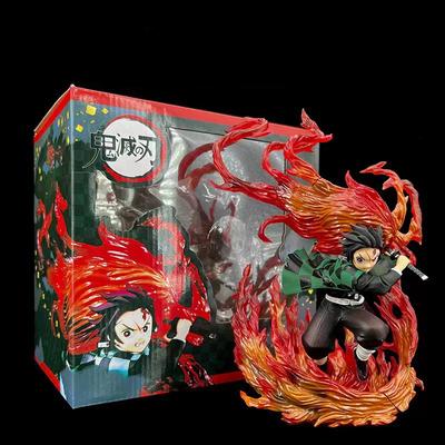 Anime Kimetsu No Yaiba Anime Figur Figuarts Zero Tanjiro Kamado Hinokami Kagura Actionfigur Demon Slayer Figur Modell Geschenke