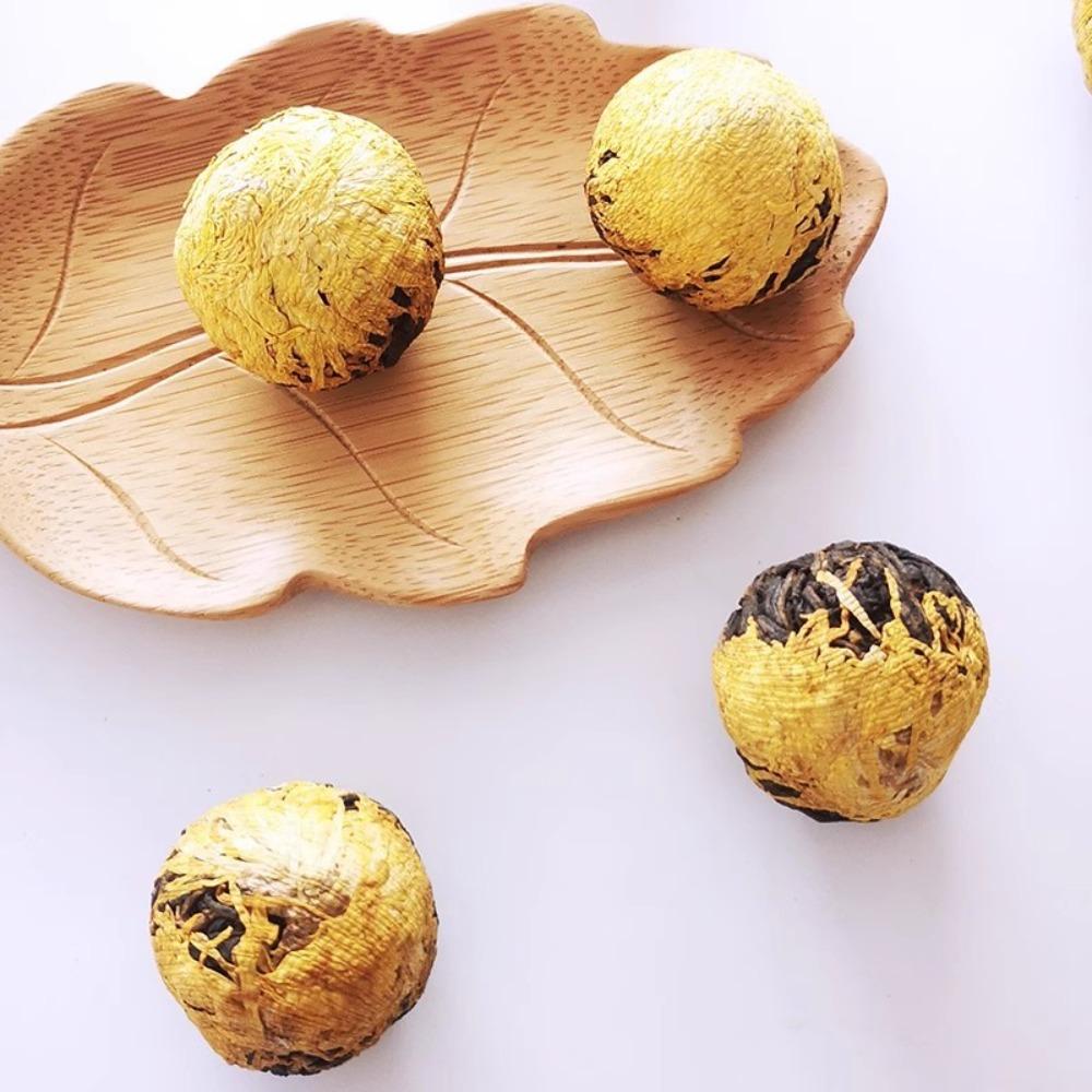 Yunnan Dianhong Tea Balls: Rose, Osmanthus, Jasmine, Chrysanthemum, Peony, Lily, Tangerine Peel & More