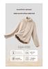 2026 Women's Korean Style Warm Stand Collar Fleece Fur Coat for Autumn/Winter