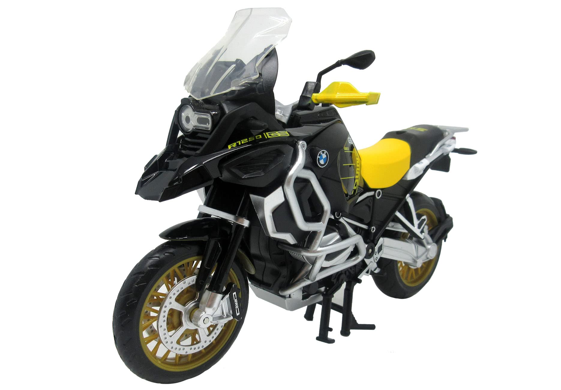

Литой мотоцикл DOYUSHA BMW R1250 GS желтый готовый продукт 1/12