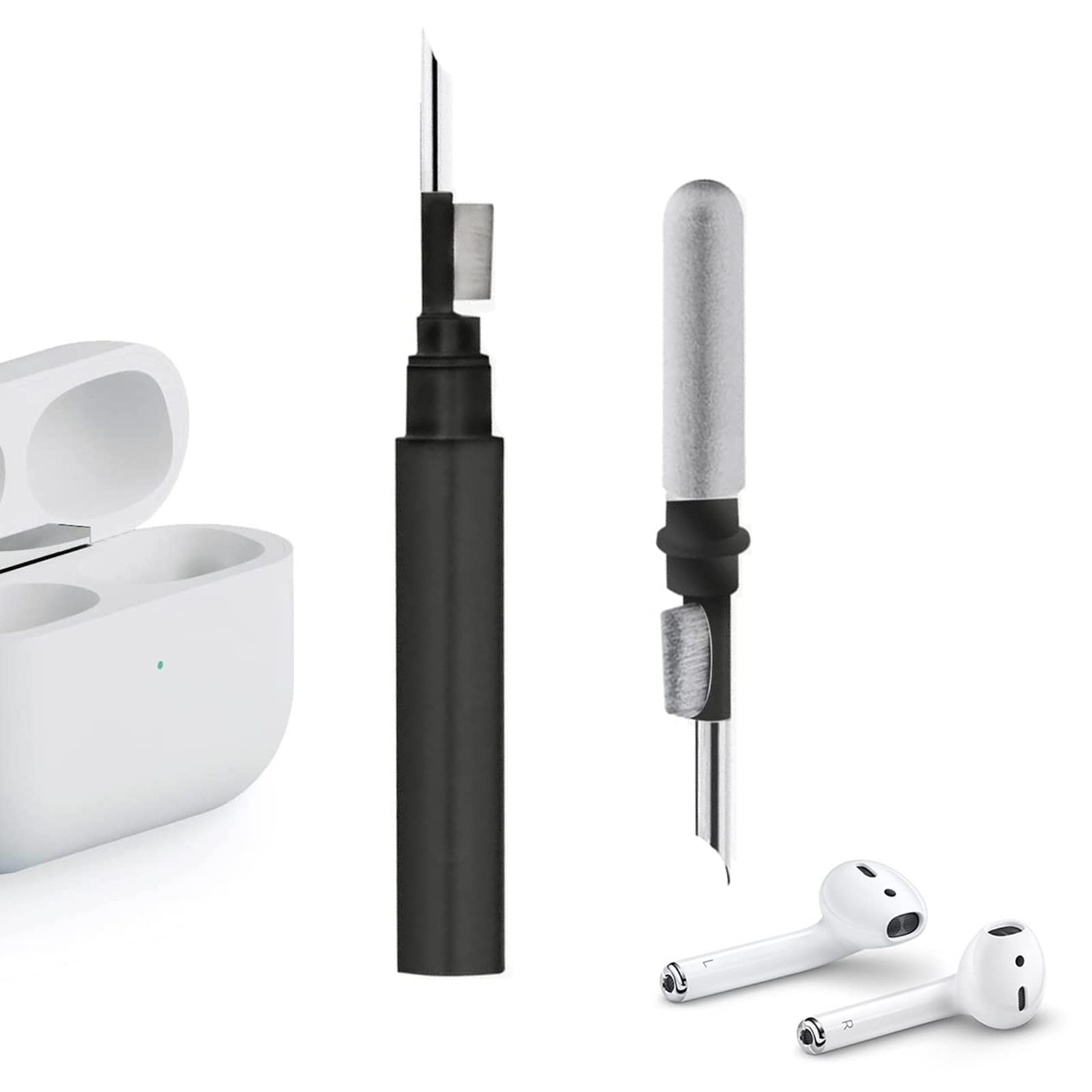 ANYOI Многофункциональный очиститель для чистки AirPods, для беспроводных наушников AirPods, зарядка, портативный, инструмент для первого поколения, Все-в-одном 1/3/7,