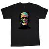 Frankenstein T-shirt Mens Halloween Shirts Monster Horror Movie Mens Graphic Tee