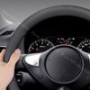 Breathable Napa Leather Car Steering Wheel Cover Non-Slip Car Handle Covers For Nissan Sylphy Qashqai Altima X-Trail Rogue