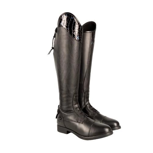 Hy Damen Aliano Leder Reitstiefel