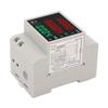 AC80‑300V 100A DIN Rail Power Meter Digital Display Voltage Current Time Power KWh Multifunctional V