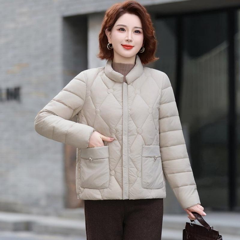 short cotton-padded jacket, small temperament, winter stand-up collar cotton-padded jacket to keep warm, new down cotton-padded jacket for women