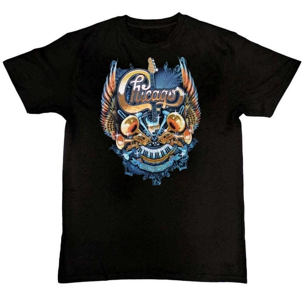 

Chicago band tour 2022 Graphic Print Unisex Mens TShirt S M L XL 2 3 4 XL Unisex T-Shirt XXL