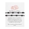 2Pcs 7 Knots Red Black String Bracelet for Woman Men Lucky Amulet Handmade Rope Bracelets Friendship Couple Wristband Jewelry