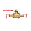 Brass Ball Valve 1/8" 1/4" 3/8" 1/2" Male Thread*6/8/10/12mm Barb Pipe Tail Water Connector Shut Off Waterstop Water Controller