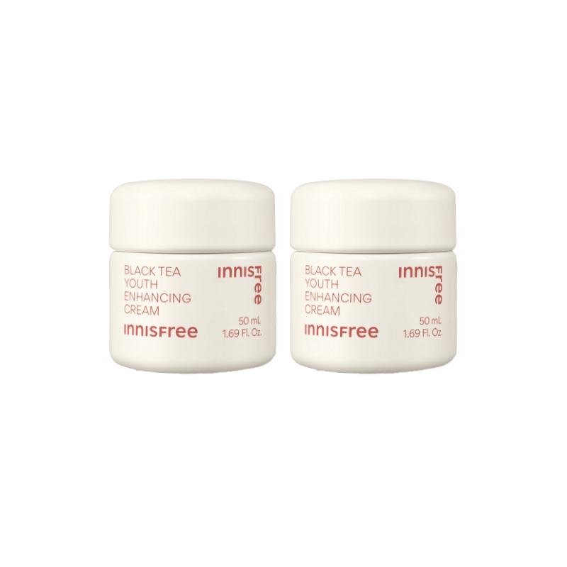 Innisfree Cream Brightening and Moisturizing Black Tea Youth Rejuvenating Cream-50ml
