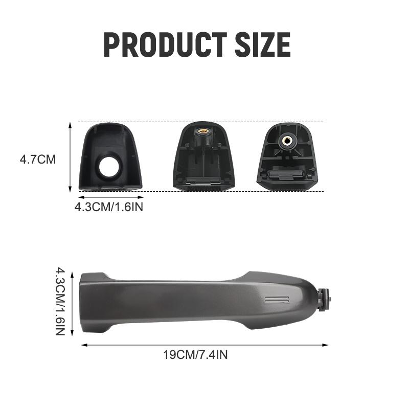 6921106090 69211-06090 Exterior Door Handle For Toyota Camry 2012 2013 2014 2015 2016 2017 Car Front Rear Left Right Door Handle