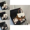 Stylish Street Trend Pu Saddle Bag For Women With Chic Color Contrast Design