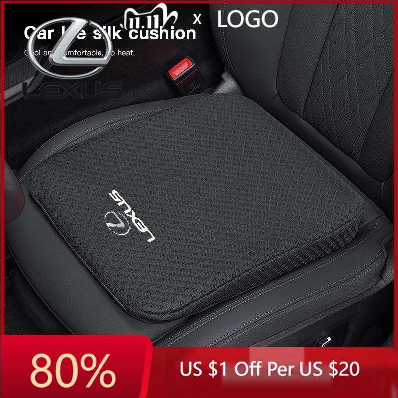 2026 Hot Interior Stickers Ice Silk Car Cushion Seat Covers Car Accessories For Lexus RX330 IS250 Ct200h ES300h NX300h GS Soft B