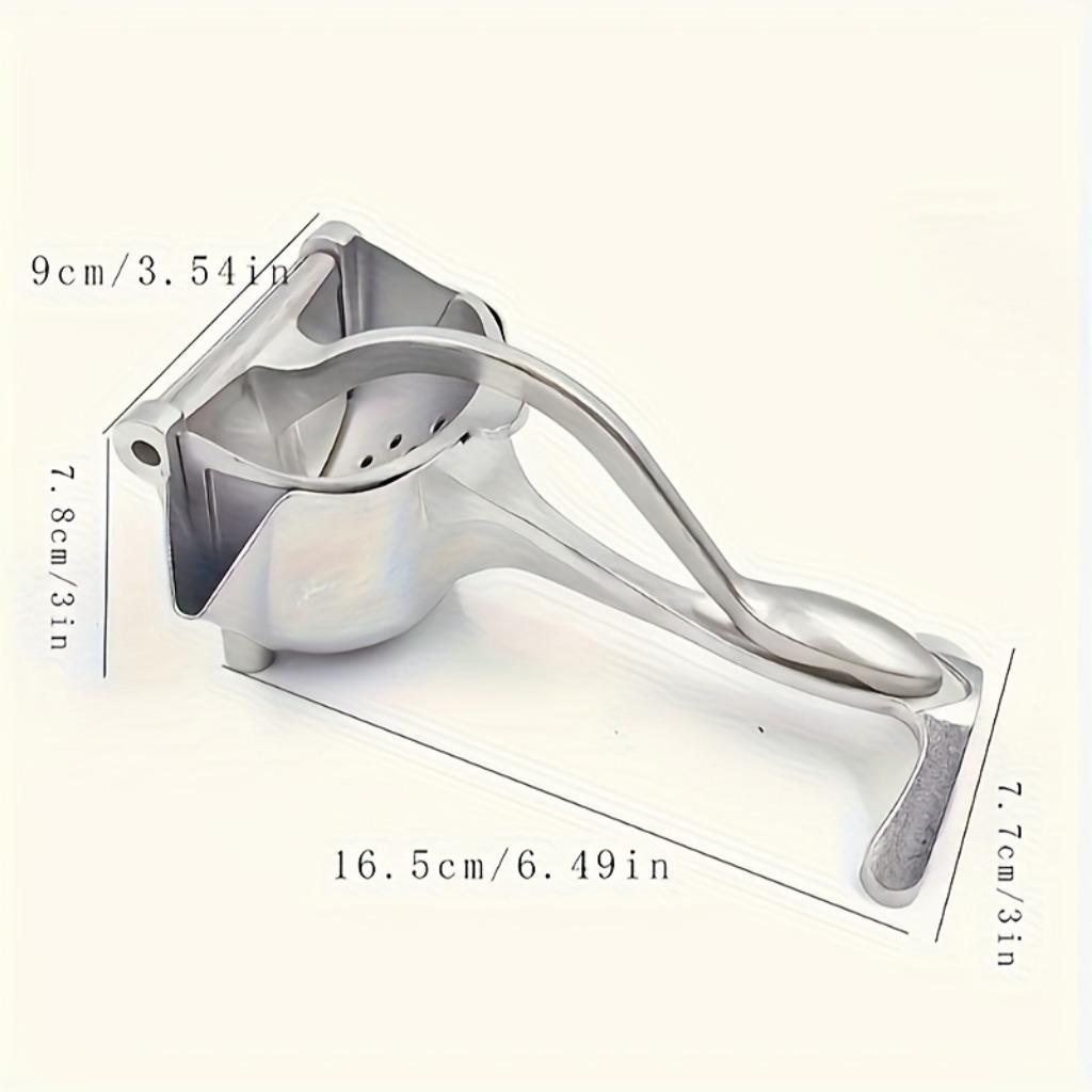 Durable Aluminum Manual Citrus Juicer - Perfect For Oranges, Lemons & More | Essential Kitchen Gadget Portable Juicer