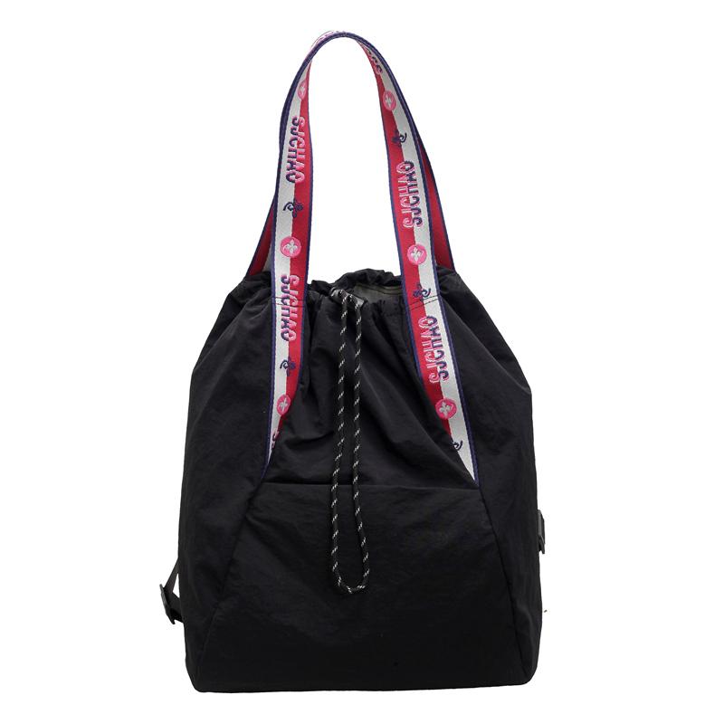 

Вместительный холщовый рюкзак с новым дизайном для отдыха, многофункциональная сумка на одно плечо со шнуром