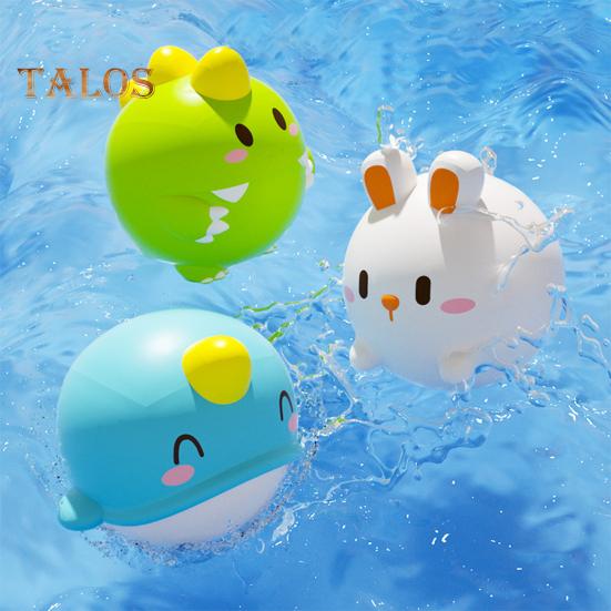 Glowing Animal Bath Toy Set No Hole Light Up Bathtub Toy Luminous Floating Animal Ball Tub Fishing Game Basketball Hoop Toy for Kids