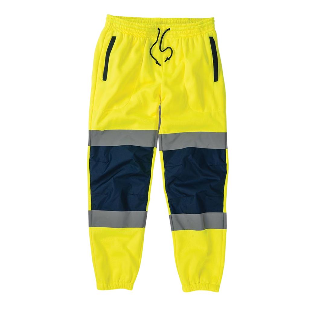 Tough Grit Mens Two Tone Hi-Vis Trousers