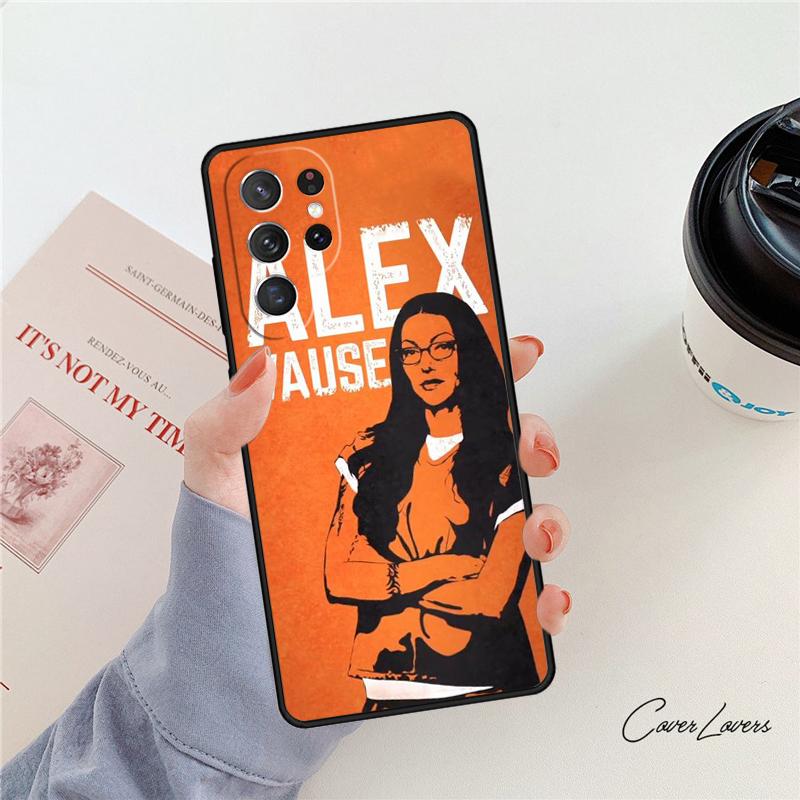 

Orange Is the New Black Alex phone case For Samsung Galaxy S24 S25 S23 S22 Ultra Note 10 20 Plus S20 S21 FE Cover Galaxy Note10