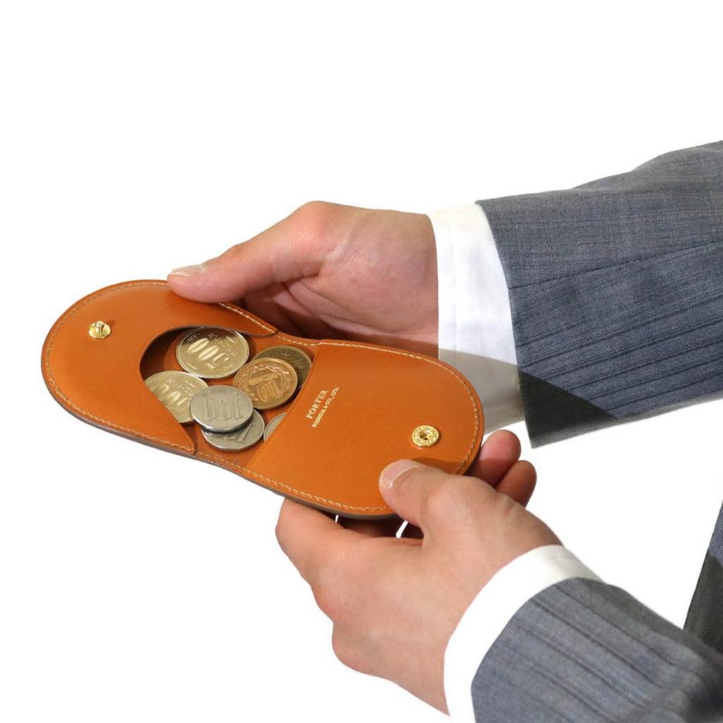 BILL BRIDLE Coin Case London [PORTER] 185-02259 Tan/40