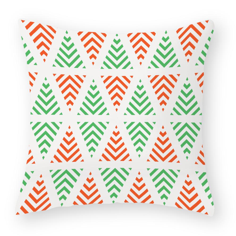 Kissenbezug aus Baumwolle und Leinen Weihnachtskissenbezug Nachttischkissenbezug Feiertagskissenbezug