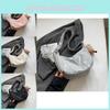 Fashionable Street Style Pu Tote Bag With Zipper Casual Shoulder Bag For Students
