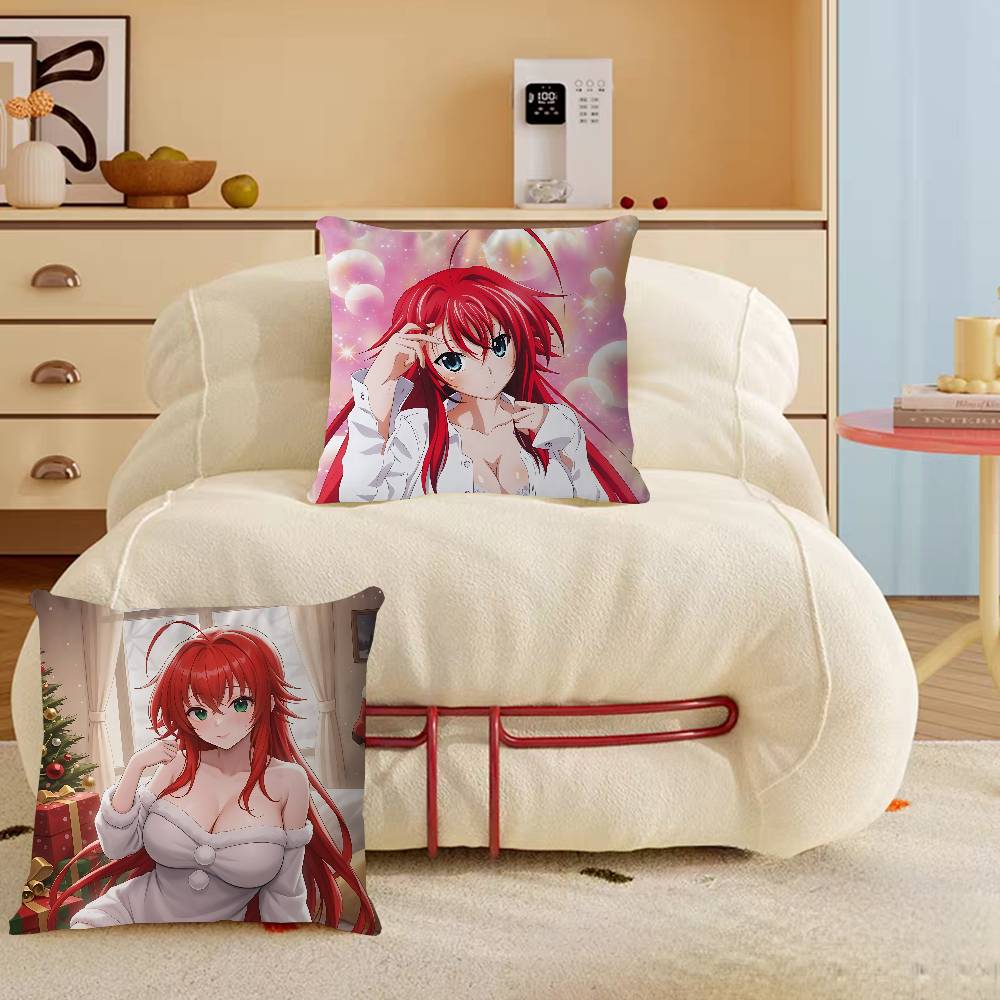 Rias G-Gremory Pillow Gift Home Office Decoration Pillow Bedroom Sofa Car Cushion CoverPillow Case