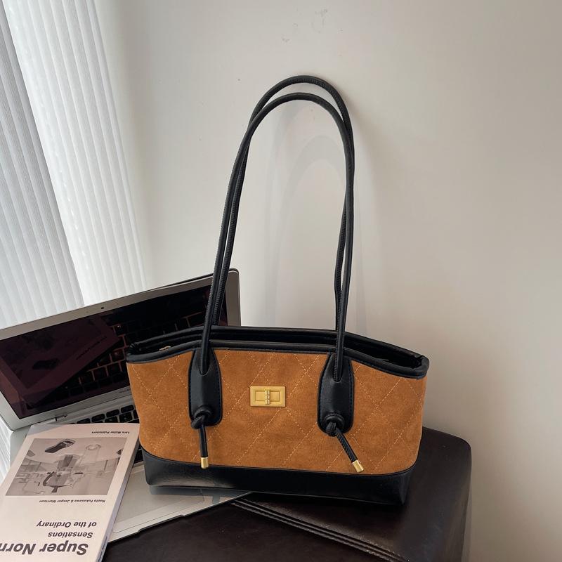 

Korean Women s Fashionable Large Capacity Tote Bag - Stylish & Versatile for Work Commute коричневый