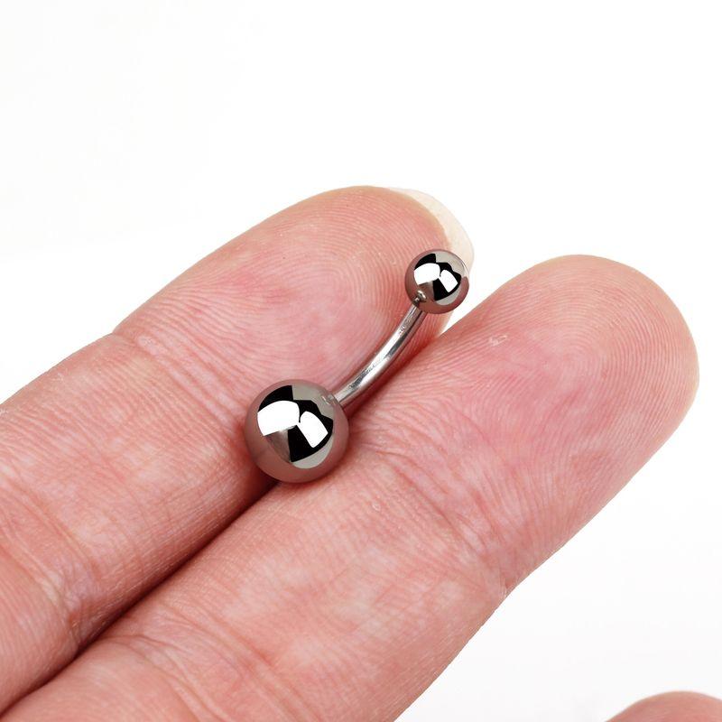 

Fashion Piercing Jewelry Titanium Steel Internal Thread Internal Thread Internal Thread Replacement Studs Men and Women Navel Stud Umbilical Ring 1.6mm Thick 10mm Long
