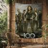 De 100 Seizoen TV Serie Show Kleurrijk Wandkleed Hippie Bloemen Wandtapijten Slaapkamer Decoratie Wandkunst Decoratie