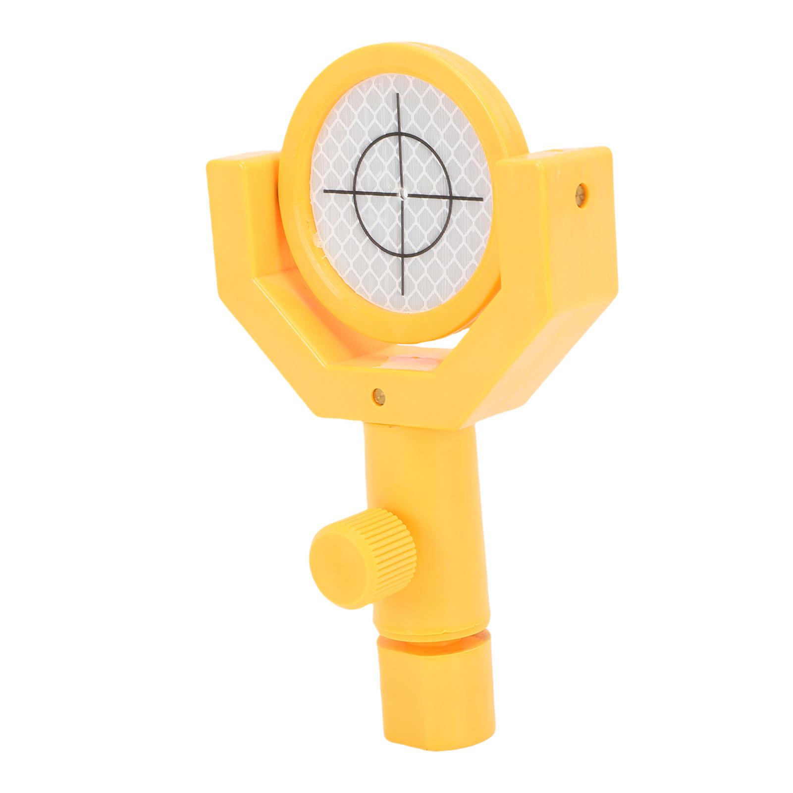 Total Station Reflecterend Doelwit 50mm Diameter Landmeetkundige Reflectorplaat met Kruisdraad en Beugel voor Tunnels Metro's