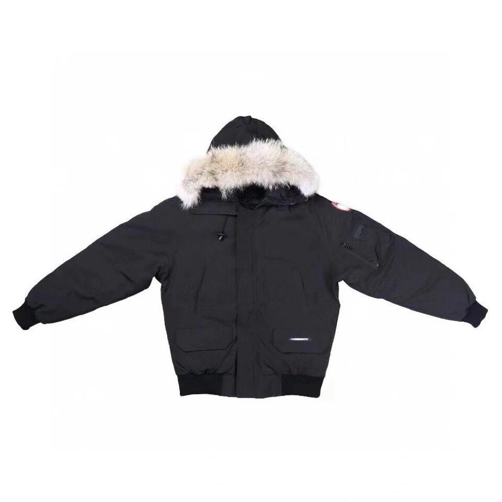 Big Goose 01 Unisex Winter Down Jacket with Fur Collar