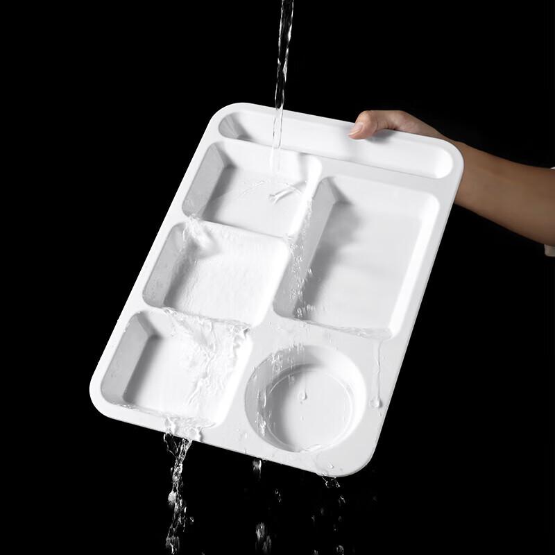 Melamine Rectangular Divided Meal Tray