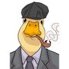 Canvas Painting Funny Memes Duck Posters and Prints Modern Lovely Duck Wall Art Picture for Living Room Home Bedroom Cafe Decor
