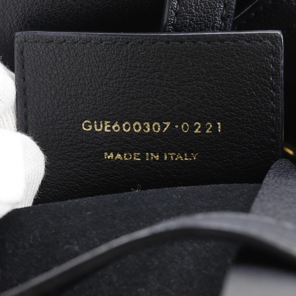 Saint Laurent Legetøj Indkøbstaske Håndtaske 600307 2VEJS Skulder sort Kalveskind Kvinder Brugt