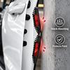 2x Bumper Crash Door Edge Guard Mouldings Reflector Sticker Anti Collision Decorative Car Door Scratch Protector Reflective