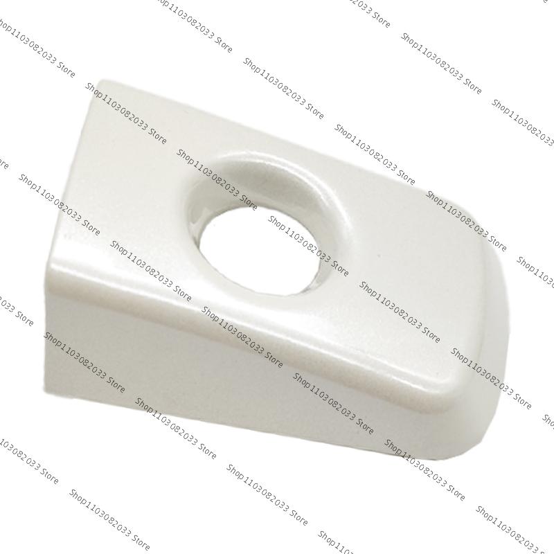 For Nissan Qashqai 2008-2015 Exterior Door Handle Cover Handle Cap Lock Core Cover Keyhole Cover 80647-JE20A White hole
