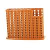 Rattan Weaving Drain Chopsticks Cage Three Compartments Multifunctional Cutlery Hollow Drainer