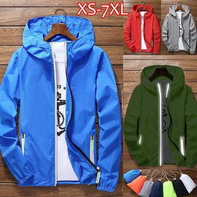 Modischer Unisex-UV-Schutz, wasserdicht, Windjacke, Reißverschlussjacke, Kapuzenpullover, Mantel(Für dich:S-7XL)