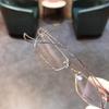 Rahmenlose Myopiebrille für Herren, ultraleichte Brille mit Anti-Blaulicht-Finish, Metallrahmen, Nahsichtbrille, Dioptrien 0 bis -4,0