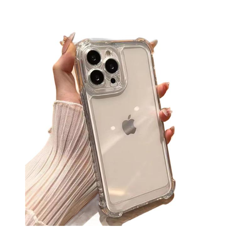 New Transparent Airbag Protective Case for Apple iPhone 17 - Drop-Proof with Precise Cutouts