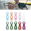 10 Paquets 10 Couleurs Ficelles pour Lier les Mouches Matériaux Crystal Flash Matériau pour Lier les Mouches Outils de Pêche à la Mouche