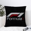 F1 Rennwagen Kissenbezug Sofa Dekoration Zuhause Doppelseitiger Druck Kurzer Plüsch Kissenbezug Überwurf-Kissenbezug Geschenke