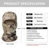 Breathable Camouflage Headgear for Men - Balaclava for Outdoor Cycling - Face Mask Scarf - Headband Helmet Inner Cap - Sports Head