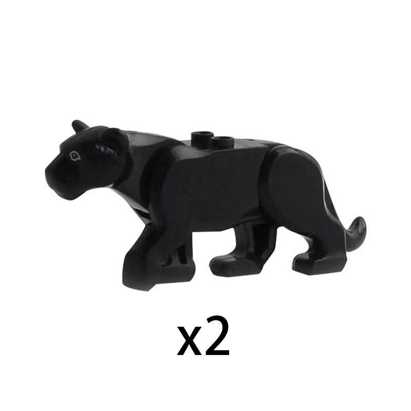 MOC Stadt Mini Süßes Tier Bär Schaf Ziege Huhn Hund Schwein Familie Bauernhof Bausteine Zubehör Kinderspielzeug Weihnachtsgeschenk