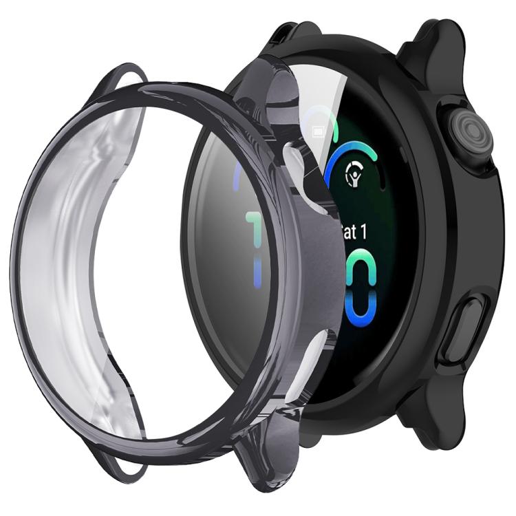 Tempered‑Film‑Integrated Electroplated Soft‑TPU Full‑Edge Shock‑Resistant Watch Protective Shell For Garmin Vivoactive 6 Smart Watch