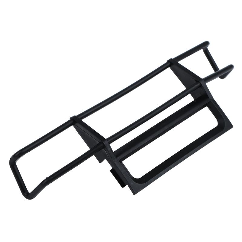 Heavy Duty RC Crawler Front Bumper Anti-Collision Rust-Proof Aluminum Alloy Bumper for 1/10 RC Off-Road Vehicle Replacement