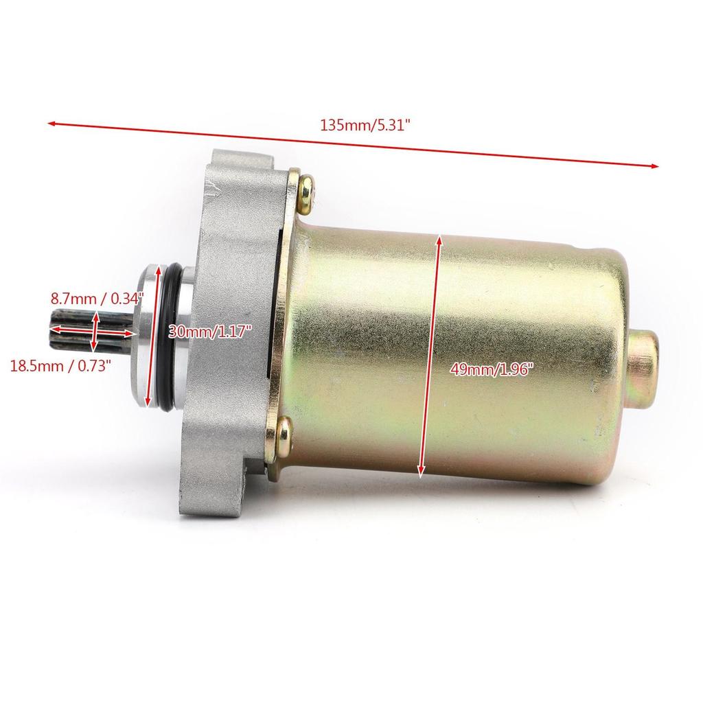 Engine Electric Starter Motor For Kawasaki KLX110 KLX110L Z125 Pro BR125 2010-2020