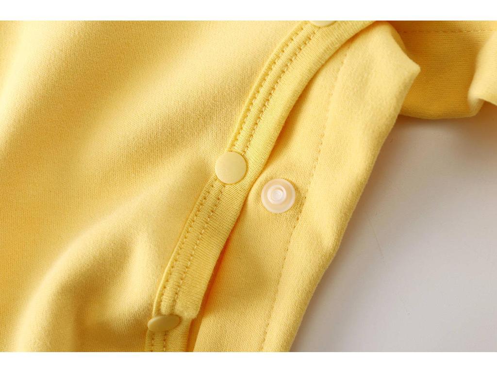 Unisex High Waist Baby Pants with Diaper Cover and Belly Protection for Spring, Autumn, and Winter